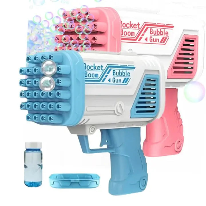 Space Rocket Bazooka Bubble Gun Electric Automatic Bubble Maker My Store