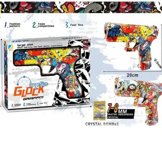 Glock Gel blaster large size GRAFFITI blaster gun My Store