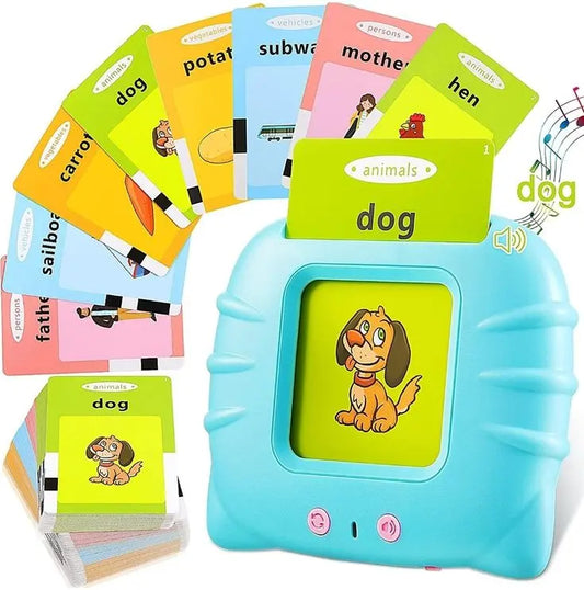 Education English Talking Flash Cards Learning Machine With Sound For Kids My Store